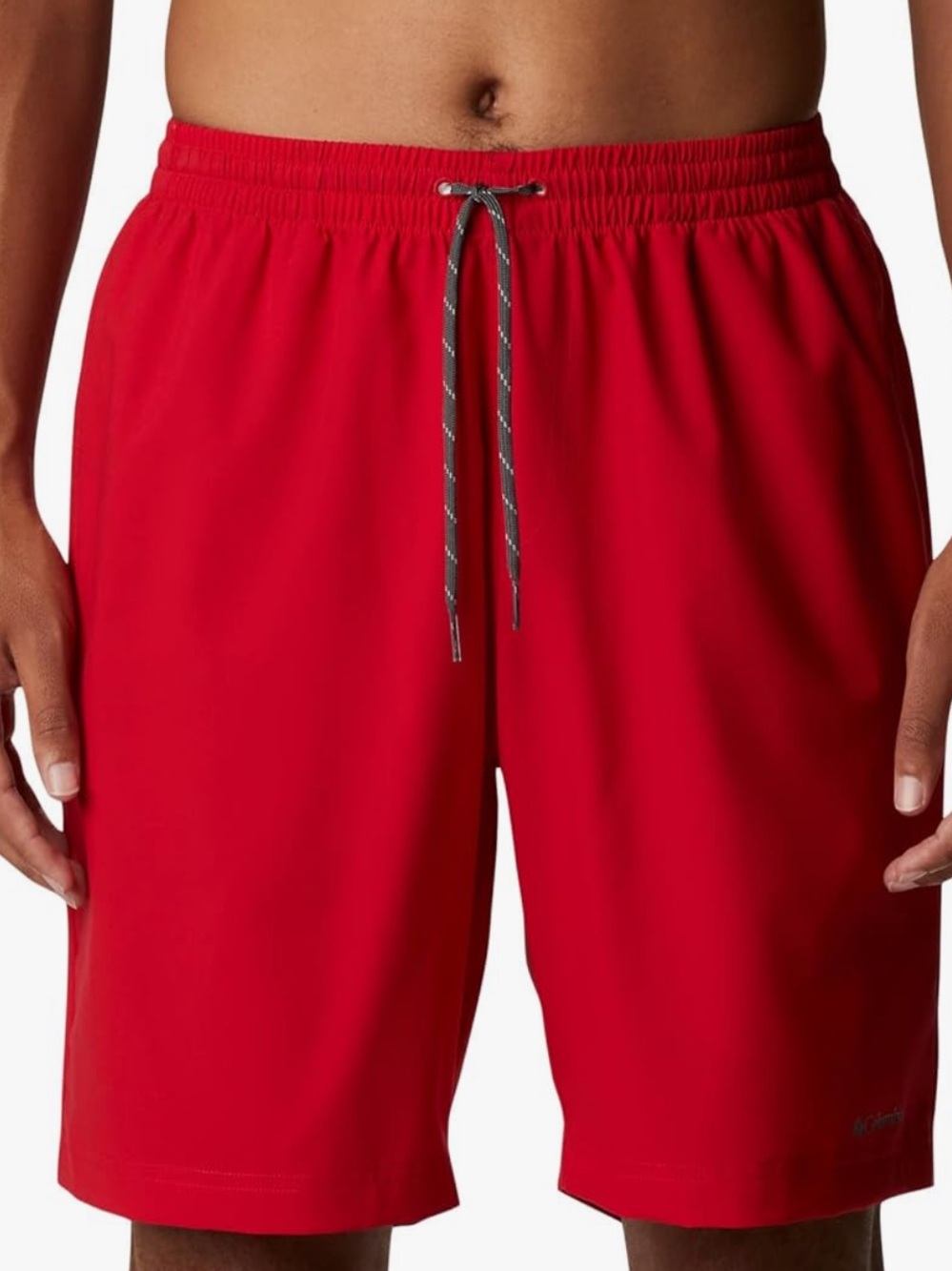 Columbia Size L Sportswear Summertide Stretch Shorts 8” Inseam Mountain Red
